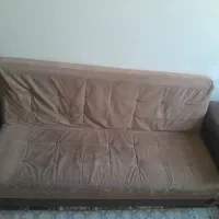 مبل راحتی قهوه ای شکلاتی