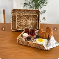 سبد های حصیری مناسب جای نان  میوه وغیره