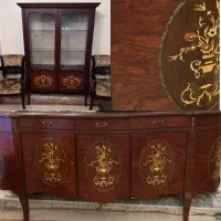 کنسول و آیینه و ویترین
