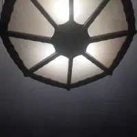 لوستر چوبی ۵ شاخه