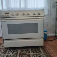 اجاق۵شعله فرداربدون هیچ عیبی شعله آبی