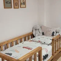 مونته سوری کلبه تخت کودک/نوین‌چوب