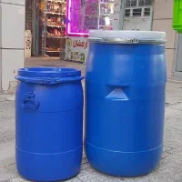 بشکه ۱۲۰ لیتری و ۶۰ لیتری نو .و دست دو
