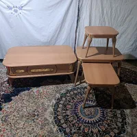 جلو مبلی چهار تیکه چوبی