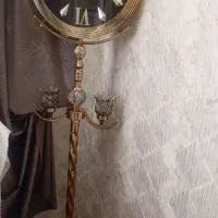 ساعت آبکاری طلایی