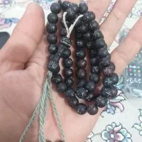 دسبیح نقره ومس کوب دوره قاجار