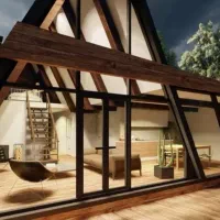 خانه های چوبی