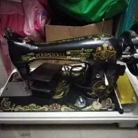 چرخ خیاطی جعبه دار و پدال دار مارشال