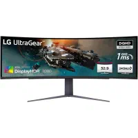 مانیتور 5k LG UltraGear 49 خمیده الجی کرو