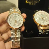 ست ساعت مردانه و زنانه اورینت ژاپنی ضد آب آکبند