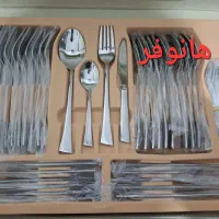 سرویس قاشق چنگال 24 نفره 128 پارچهORLEN با جعبه