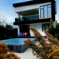 ویلای مدرن دوبلکس با استخر و ویوی جنگل-شیرود