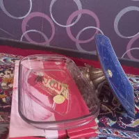 دوعدد سینی استیل چای خوری  درحد نو نو