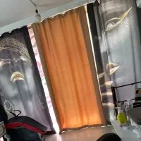 پرده سالن زیبایی مینیمال