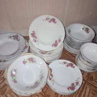 سرویس چینی گل سرخ