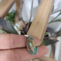 پلاک نقره فیروزه