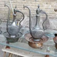 آفتابه لگن گلاب دان به شرط اصالت (زنجان عتیقه)