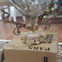 ظروف شیشه ای شکلات خوری و میوه خوری