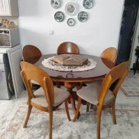 ناهار خوری 5نفره چوب راش