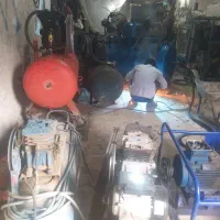 تعمیرات پمپ باد کمپرسور سیم پیچ الکترومتور خین عرب