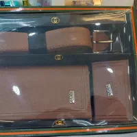 ست کیف و کمربند خودکار فندک ساعت