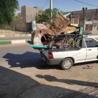 خرده بار. فلزات رنگی ضایعات آهن مس اساس منزل