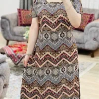 پیراهن نخی زنانه خارجی