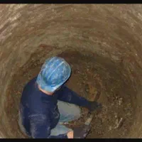 کندن چاه فاضلاب با کول. چاه ارت.  پی کنی.