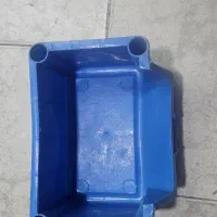پالت ابزار پایه دار پلاستیکی  آبی رنگ