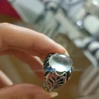 انگشتر نقره رکاب دست ساز