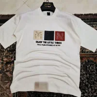 تیشرت دو نخ پنبه با کیفیت رنگ ثابت 40%تخفیف