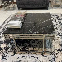 جلومبلی استیل بهمراه عسلی سنگ طبیعی