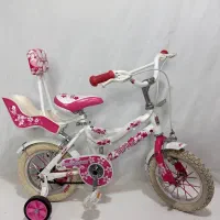 دوچرخه وارداتی دخترانه سایز۱۲            در حد نو