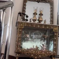 آیینه کنسول برنزی