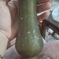 گلدان برنز طراحی کاردست بسیارزیبا