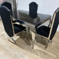 میز ناهارخوری استیل. میز سم اهویی