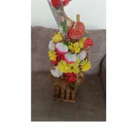 گل مصنوعی خوشگل برایه هدیه دادن زایمان