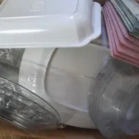 تعدادی ظروف سالم