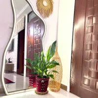 آیینه قدی دفرمه ال ای دی دار