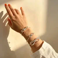 دستبند بنگل طرح طلا کد ۰۰۹