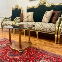 مبل استیل ۹ نفره سلطنتی مناسب جهار