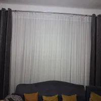 فروش پرده حریر با استر وپنل مخمل خارجی