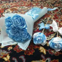 گل های روبانی