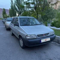 پراید ۸۹ دوگانه سوز نقره ای