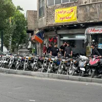 *نمایشگاه موتور انواع مدل شامل طرح تندرو+اپاچــی*