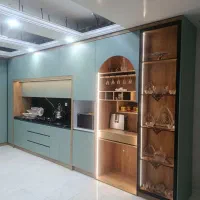 ازطراحی تا اجراء کابینت و کمد دیواری و...