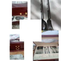 سرویس ۱۸ نفره استیل قاشق چنگال