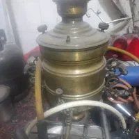 سماور ذغالی چهار مهره 8لیتری