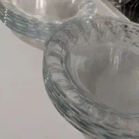 بشقاب شیشه ای انگشتی