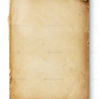 کاغذ و قولنامه خام و سفید قدیمی و شاهنشاهی